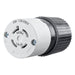 Bryant Locking Connector 20A 125/250V L14-20R Black And White (71420NC)