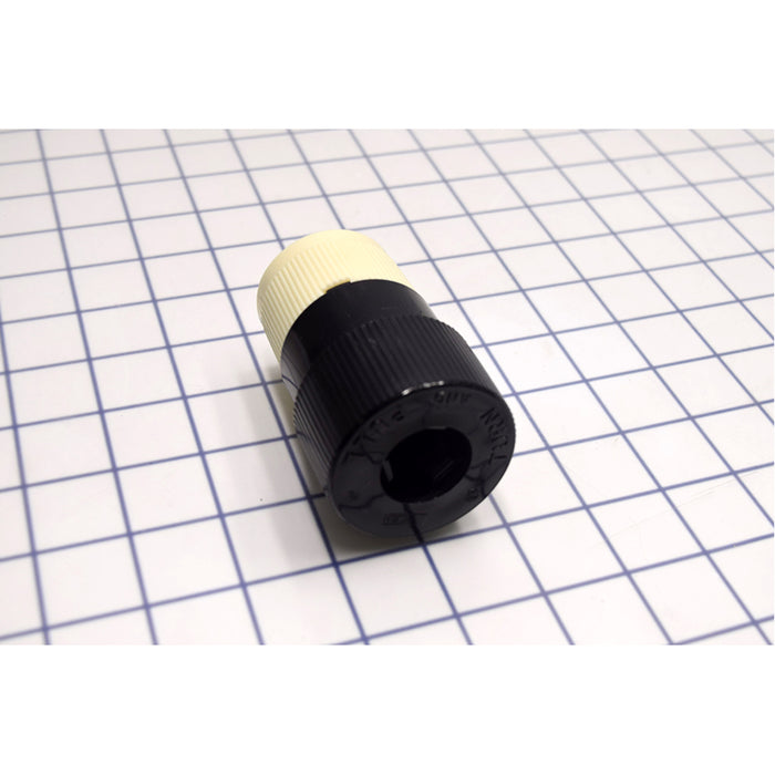 Bryant Locking Connector 20A 250V 2P3W Black And White (7314)