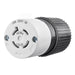 Bryant Locking Connector 20A 3PH 250V L15-20R Black And White (71520NC)