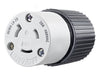 Bryant Locking Connector 20A 600V L9-20R Black And White CN (70920NCC)