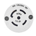 Bryant Locking Connector 30A 120/208V L21-30R Black And White (72130NC)