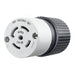 Bryant Locking Connector 30A 120/208V L21-30R Black And White (72130NC)