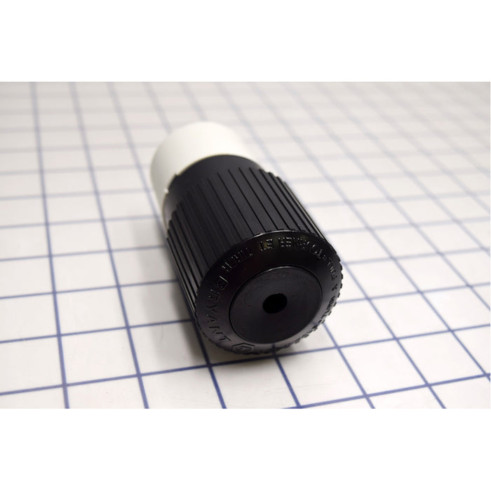 Bryant Locking Connector 30A 125/250V L14-30R Black And White (71430NC)