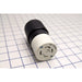 Bryant Locking Connector 30A 125/250V L14-30R Black And White (71430NC)