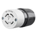Bryant Locking Connector 30A 125/250V L14-30R Black And White (71430NC)