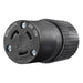 Bryant Locking Connector 30A 125V L5-30R Black (70530NCB)