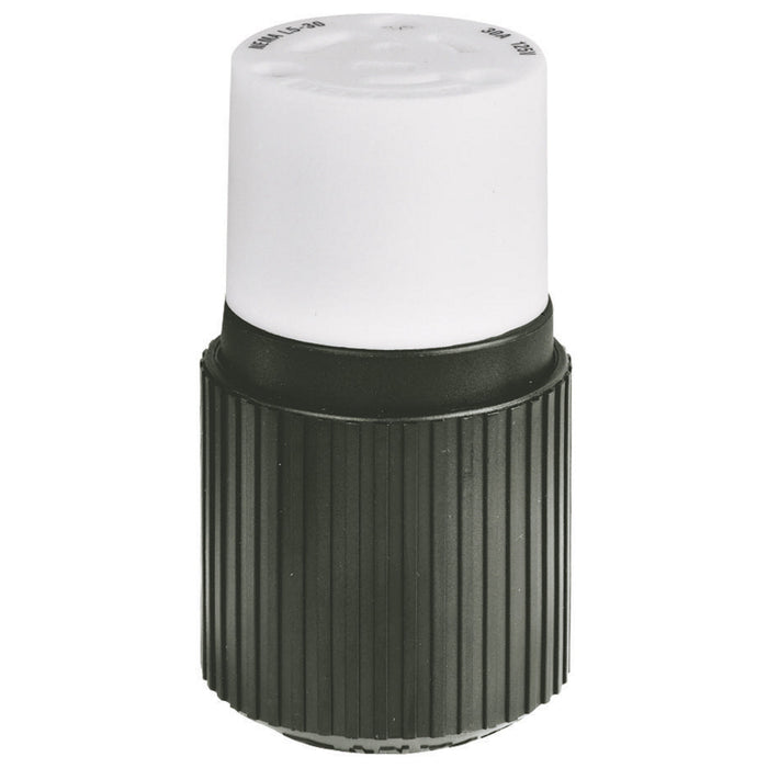 Bryant Locking Connector 30A 125V L5-30R Black And White (70530NC)