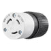 Bryant Locking Connector 30A 125V L5-30R Black And White (70530NC)