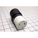 Bryant Locking Connector 30A 250V L6-30R Black And White (70630NC)