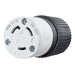 Bryant Locking Connector 30A 250V L6-30R Black And White (70630NC)