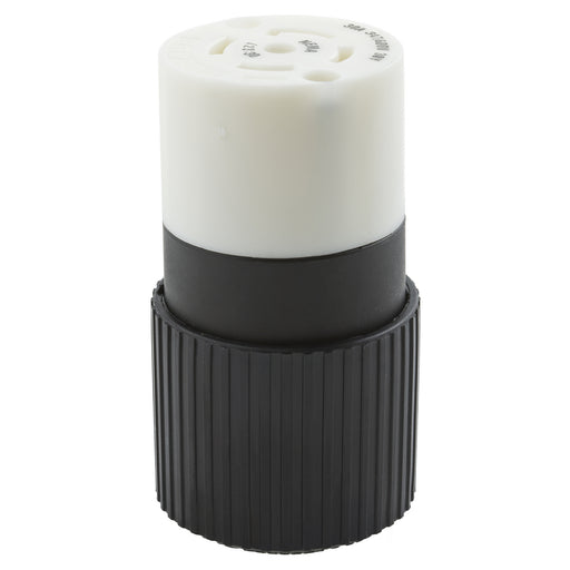 Bryant Locking Connector 30A 347/600V L23-30R Black And White (72330NC)