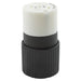 Bryant Locking Connector 30A 347/600V L23-30R Black And White (72330NC)
