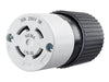 Bryant Locking Connector 30A 3PH 250V L15-30P Black And White CN (71530NCC)