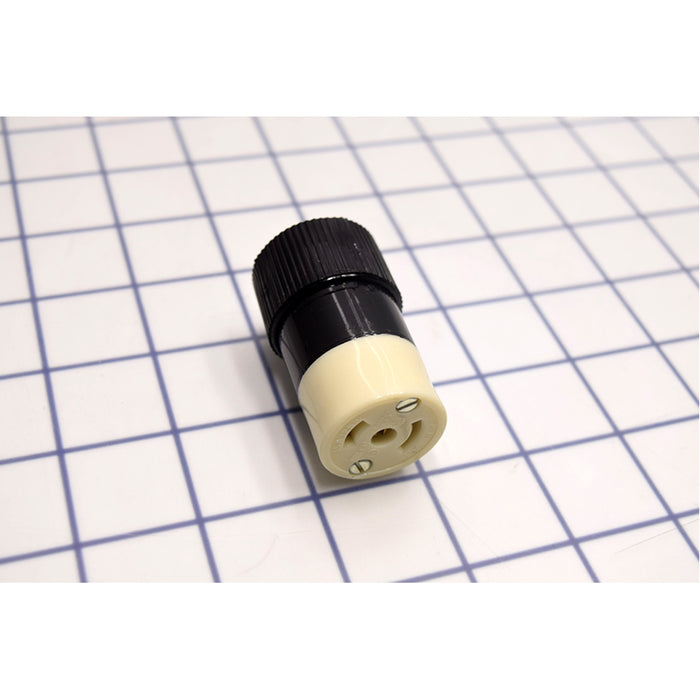 Bryant Locking Connector Midget 15A 125V ML-2R Brown (7593NC)