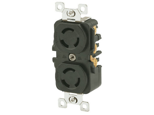 Bryant Locking Duplex Receptacle 2P3W 15A125/10A250V (7580GDR)