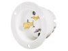 Bryant Locking Flanged Inlet 20A 277V L7-20P White (70720MB)