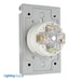 Bryant Locking Flanged Inlet 30A 3PH 250V L15-30P Weatherproof (71530MBWP)