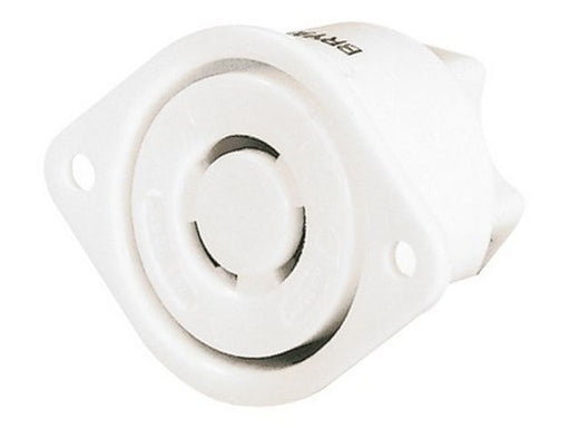 Bryant Locking Flanged Receptacle 3P3W 15A125/10A250V (7557ER)