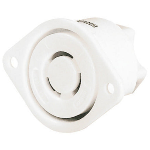 Bryant Locking Flanged Receptacle 3P3W 15A125/10A250V (7557ER)
