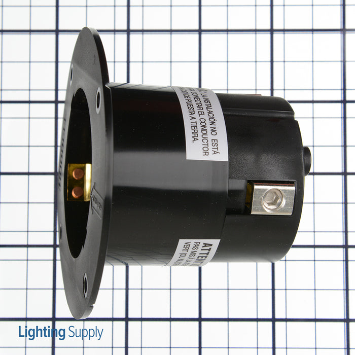 Bryant Locking Inlet 50A 125/250V 3P4W LC (CS6375L)