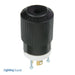Bryant Locking Plug 15A 125V L5-15P Black And White (4721NP)
