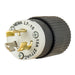 Bryant Locking Plug 15A 277V L7-15P Black And White (4770NP)