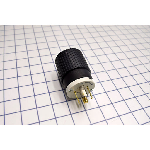Bryant Locking Plug 20A 120/208V L21-20P Black And White (72120NP)