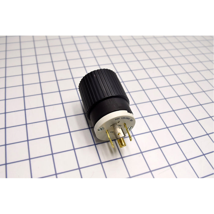 Bryant Locking Plug 20A 120/208V L21-20P Black And White (72120NP)