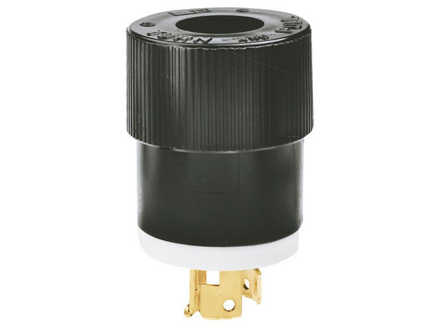 Bryant Locking Plug 20A 125/250V Black (9965NB)