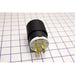 Bryant Locking Plug 20A 125/250V L14-20P Black And White (71420NP)