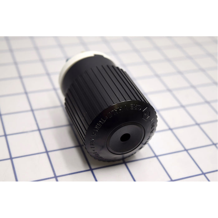 Bryant Locking Plug 20A 250V L6-20P Black And White (70620NP)