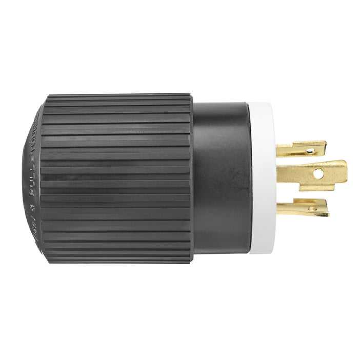 Bryant Locking Plug 20A 250V L6-20P Black And White (70620NP)