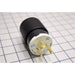 Bryant Locking Plug 20A 250V L6-20P Black And White (70620NP)