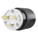 Bryant Locking Plug 20A 250V L6-20P Black And White (70620NP)