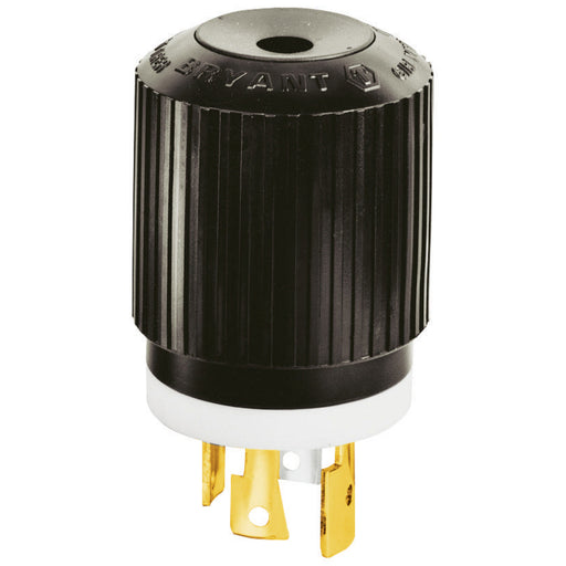 Bryant Locking Plug 30A 120/208V L18-30P Black And White (71830NP)