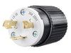 Bryant Locking Plug 30A 250V L6-30P Black And White (70630NPC)