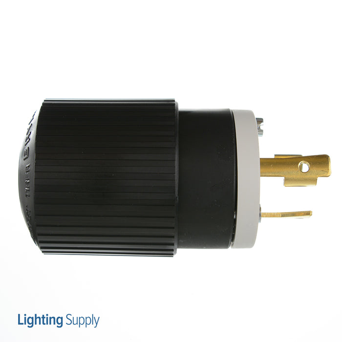 Bryant Locking Plug 30A 250V L6-30P Black And White CN (70630NP)