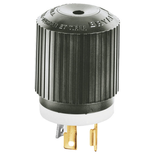 Bryant Locking Plug 30A 250V L6-30P Black And White CN (70630NP)