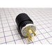 Bryant Locking Plug 30A 250V L6-30P Black And White CN (70630NP)