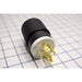 Bryant Locking Plug 30A 3PH 250V L15-30P Black And White (71530NP)