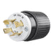 Bryant Locking Plug 30A 3PH 250V L15-30P Black And White (71530NP)