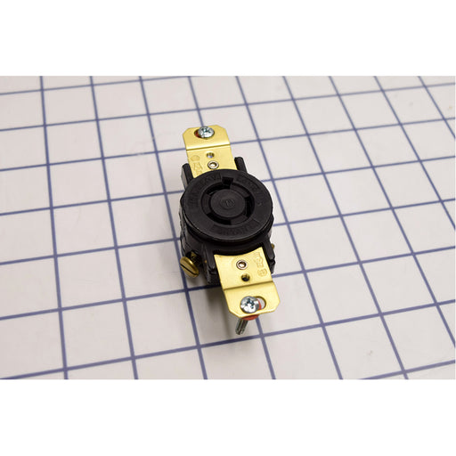 Bryant Locking Receptacle 15A 250V L6-15R Black (70615FR)