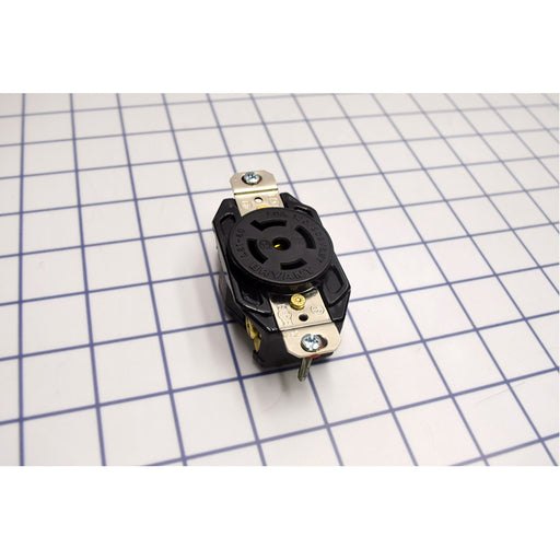 Bryant Locking Receptacle 20A 120/208V L21-20R Black (72120FR)