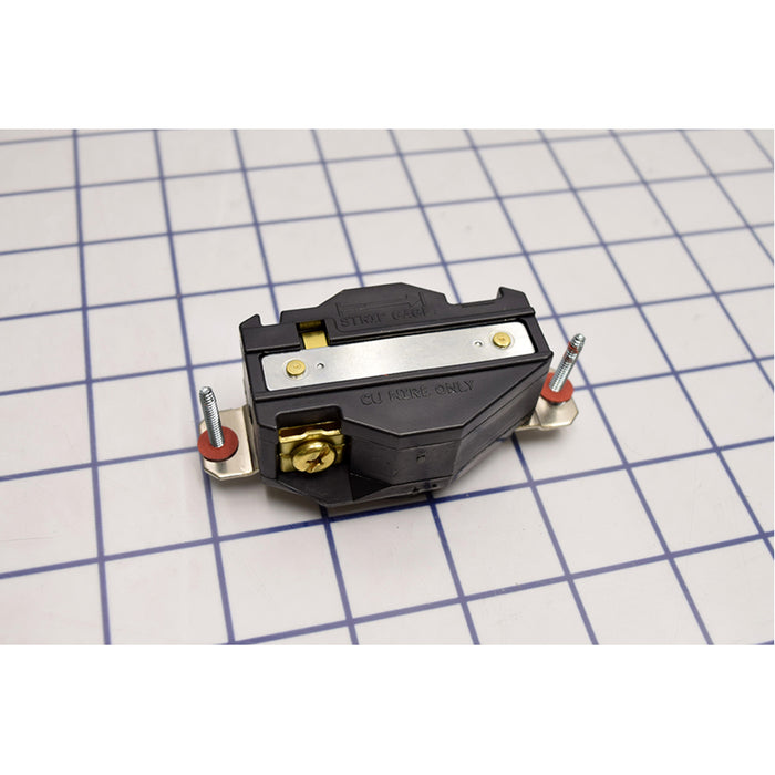 Bryant Locking Receptacle 20A 480V L8-20R Black (70820FR)