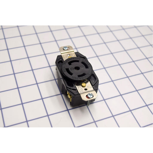Bryant Locking Receptacle 30A 120/208V L21-30R Black (72130FR)