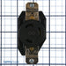 Bryant Locking Receptacle 30A 250V L6-30R Black (70630FR)