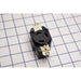 Bryant Locking Receptacle 30A 250V L6-30R Black (70630FR)