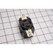 Bryant Locking Receptacle 30A 3PH 250V L15-30R Black (71530FR)