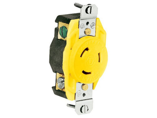 Bryant Locking Receptacle CM 20A 125V L5-20R Yellow (70520FRCR)