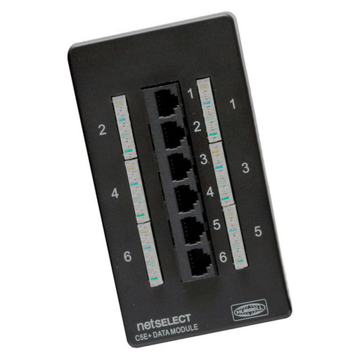 Bryant Module NetSelect CAT5e Upgrade Kit 6-Port (NSODK6)